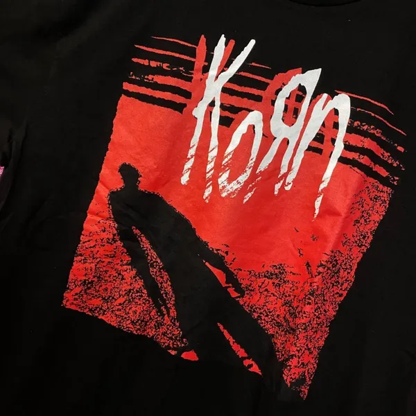 Korn Shadow Man Rock Tshirt size large - Image 4
