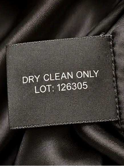 London Fog Black Double Breasted Wool Blend Longline Minimalist Pea Coat Small - Image 8