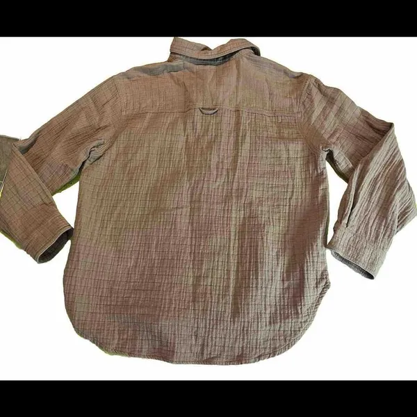 Boho Hippie‎ Madewell Equestrian Western button Front thick Med - Image 2