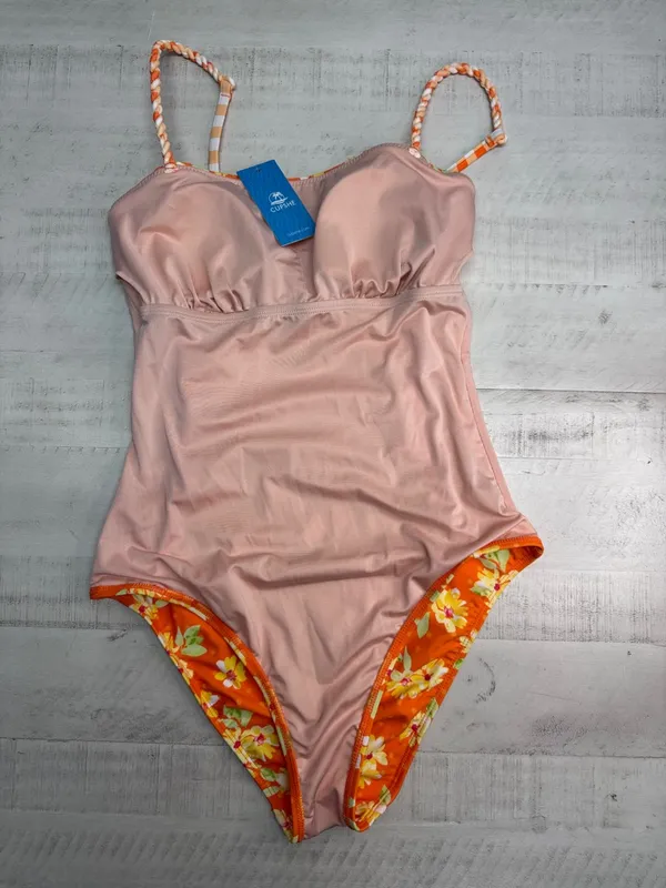Cupshe Retro Ditsy Square Neck Ruched One Piece Swimsuit - Image 6
