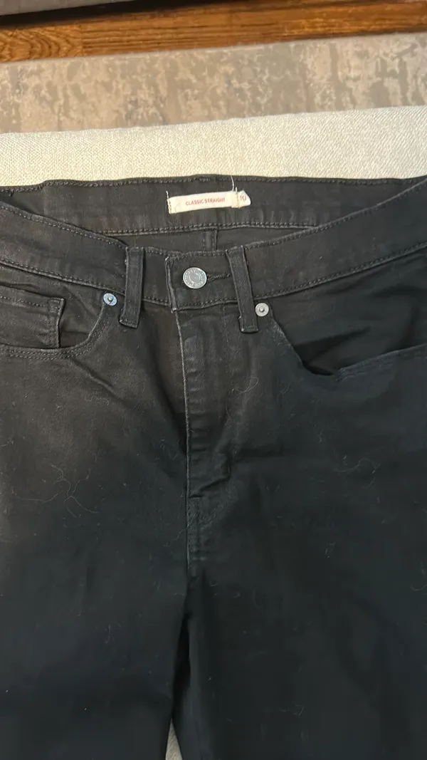 Levi’s Black Jeans Classic Straight - Image 3