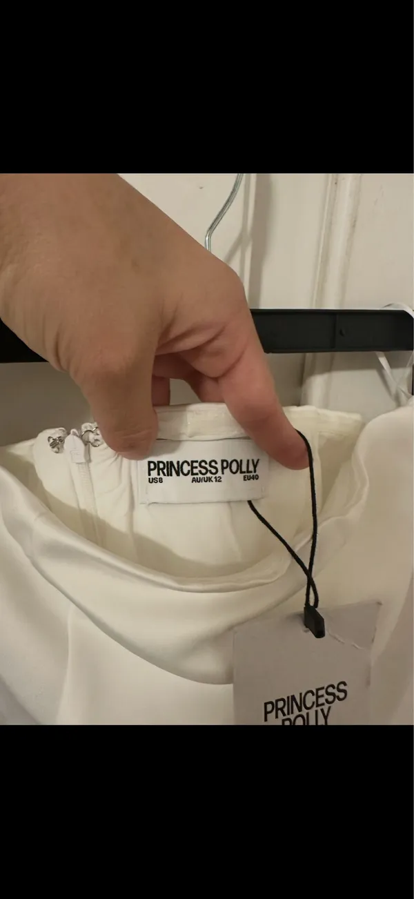 Princess Polly White strapless dress - Image 2