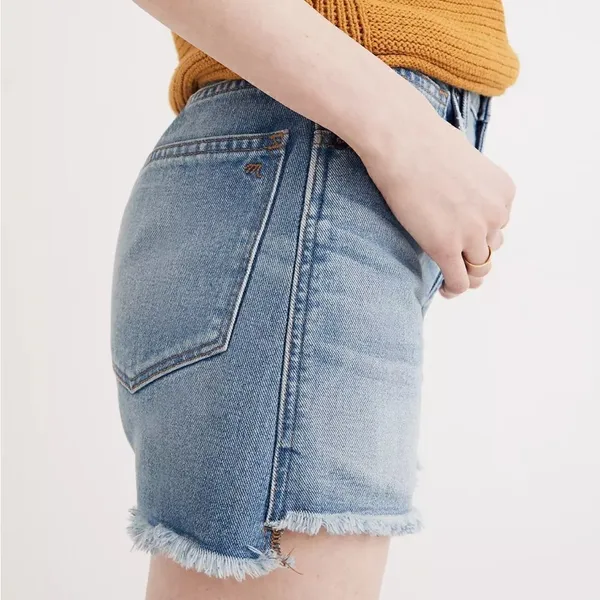 Madewell The Perfect Jean Short: Step-Hem Edition 24 NEW - Image 2