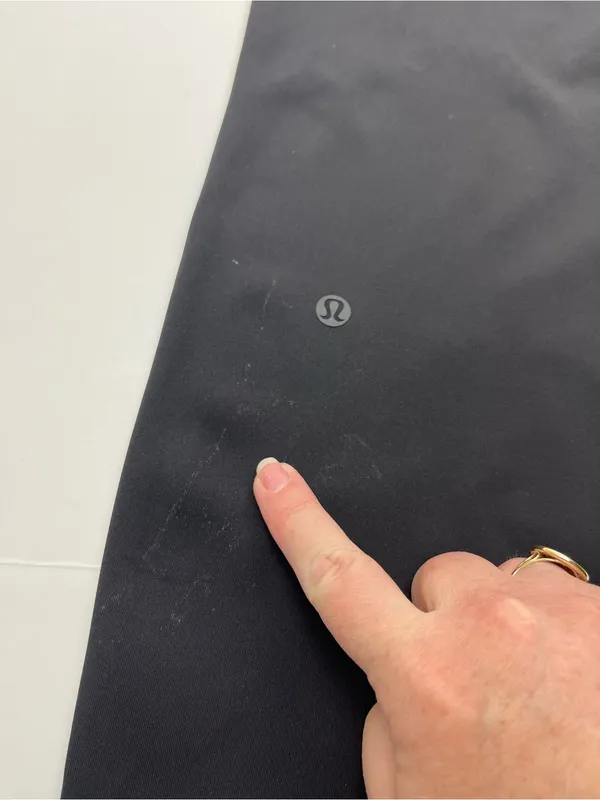 Lululemon‎ On The Fly Pant *28" Womens Size 6 Black W5ALWS Pull-on Stretch *FLAW - Image 6