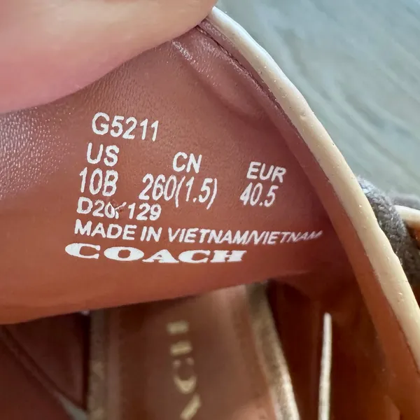 Coach Paisley Cowboy Boots Western Lace Up Studs Monogram Logo Cage Women 10B - Image 15