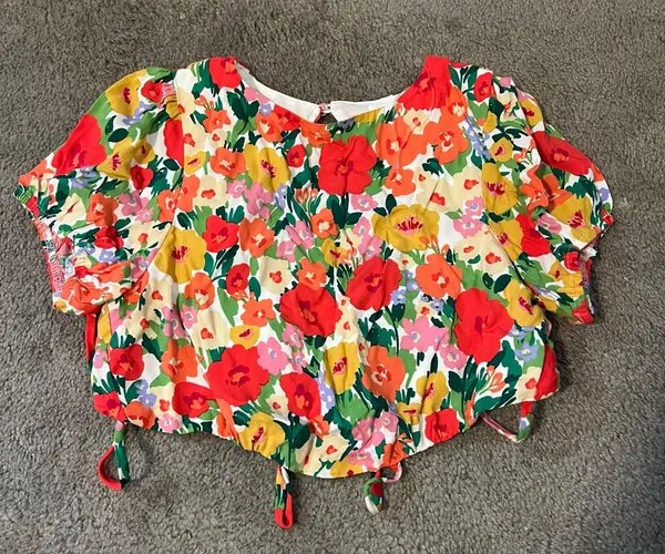 Le lis Tie Back Floral Top NWT - Image 2