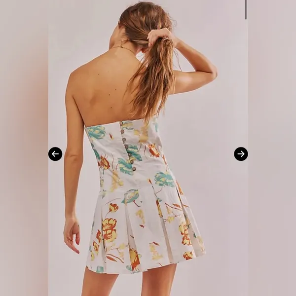 Free people Made Me Smile Printed Mini dress - Image 2