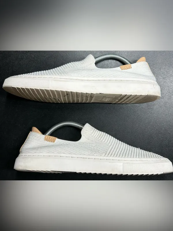 UGG Women's Size 10 Alameda Sammy Off White Slip-On Sneakers - Image 2