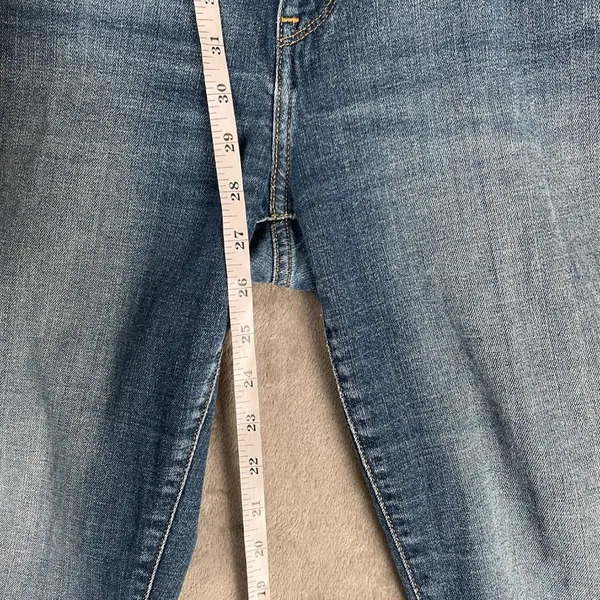 Levi's 515 Bootcut Jeans Women's 8 W30 L27 Blue Denim Flared Coastal Cowgirl Y2K - Image 5