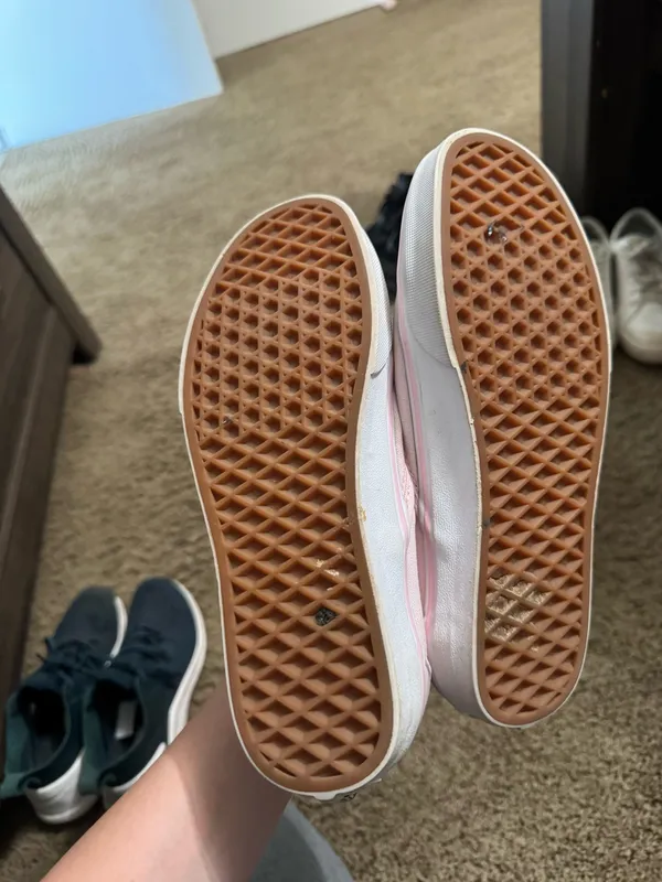 Light Pink slip onSneakers Size 7 - Image 2
