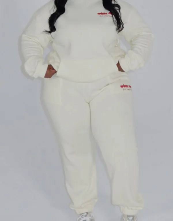 White Fox Sweatpants - Image 2
