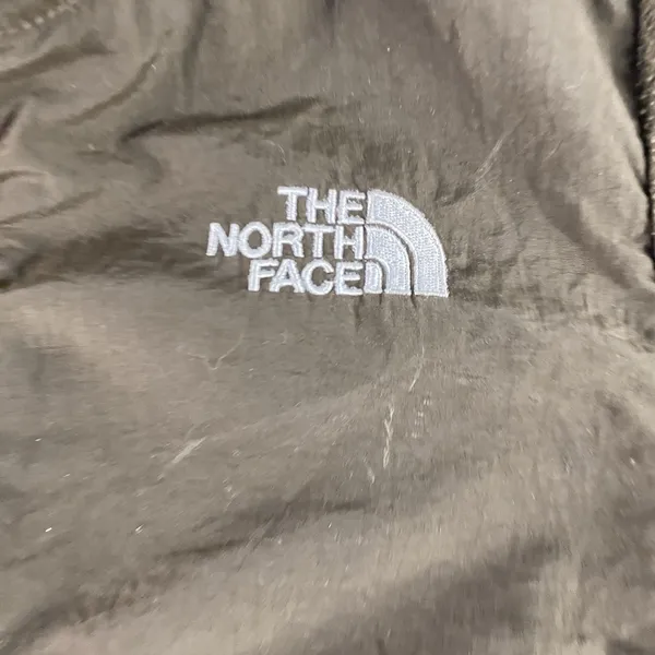 The‎ North Face Jacket Girls Large 14-16 Brown Full Zip Fleece Zipper Broken - Image 3