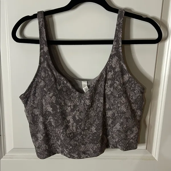 Lululemon Align Tank Top Hideaway Camo Lunar Rock Multi - Image 2