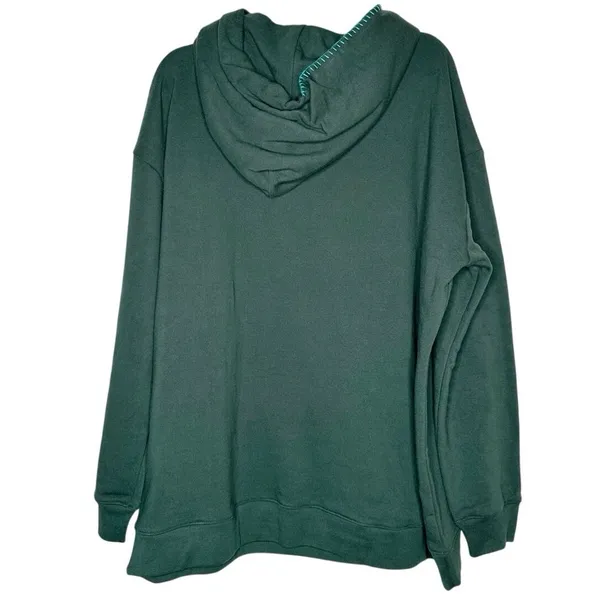 NWT Wildfox Outdoorsy Hoodie Women's Green Size X-Large XL - Image 3