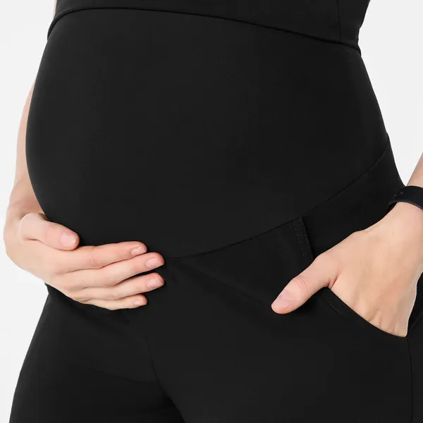 Women's Black Kade - Maternity Straight-Leg Scrub Pant™ - Image 3