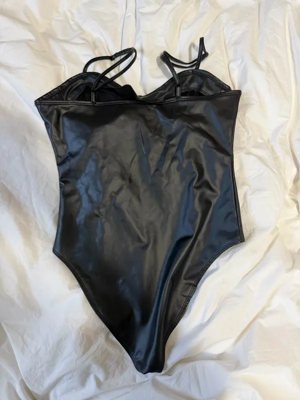 Forever 21 Leather Bodysuit - Image 2