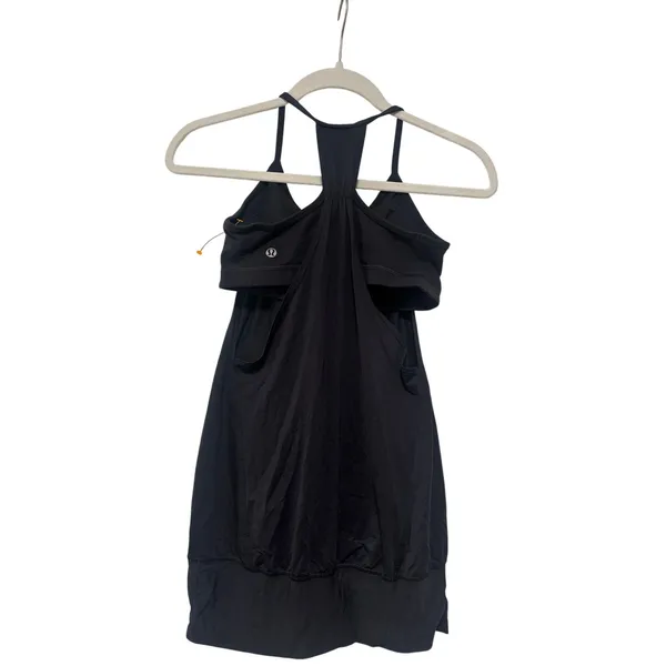 Lululemon Black Racerback Tank Top Size 6 - Image 5