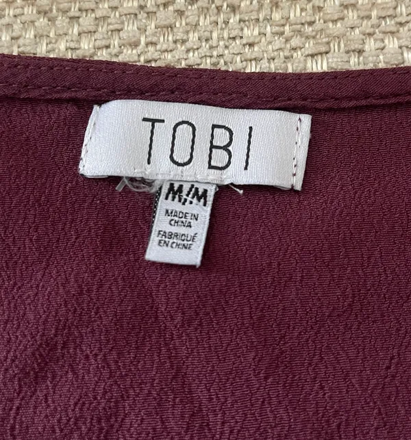 Tobi Dark Purple Top - Image 6