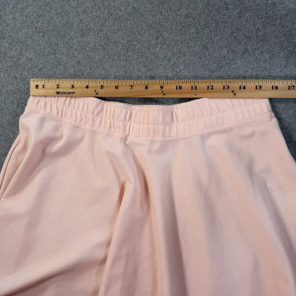 Nike Activewear Knit Skirt Women's Large Peach Pink Elastic Waist Tennis Golf - Image 7