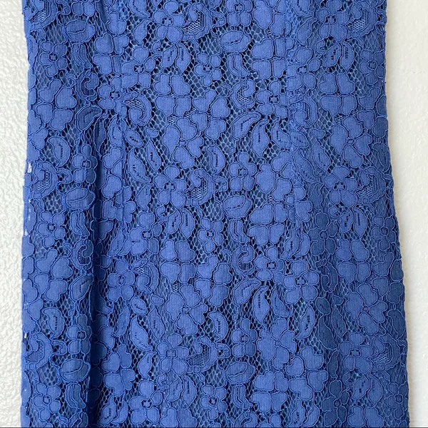 Lulu’s Picture of Perfection Spaghetti Strap Navy Blue Lace Dress Size Small - Image 6