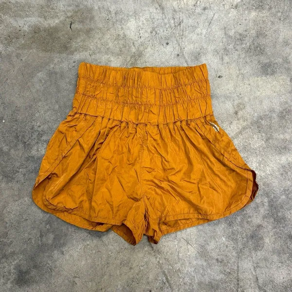 Free People FP Movement The Way Home High Rise Shorts Russet Orange S - Image 2