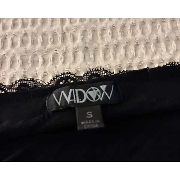 Dolls Kill Widow tragic prayer bell sleeve wrap top - Image 2