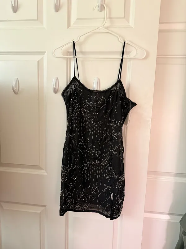 NWT Edikted beaded mini dress - Image 2