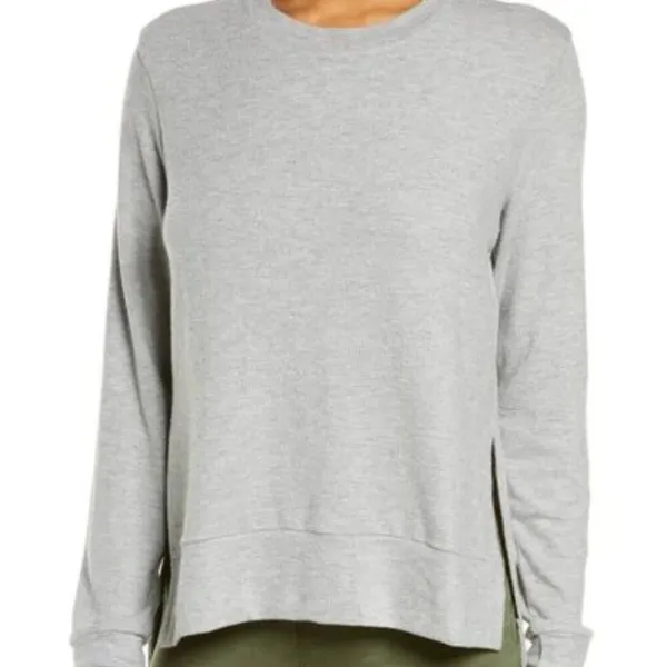 Beyond Yoga Yellow Just‎ Chillin Sweatshirt - Image 2