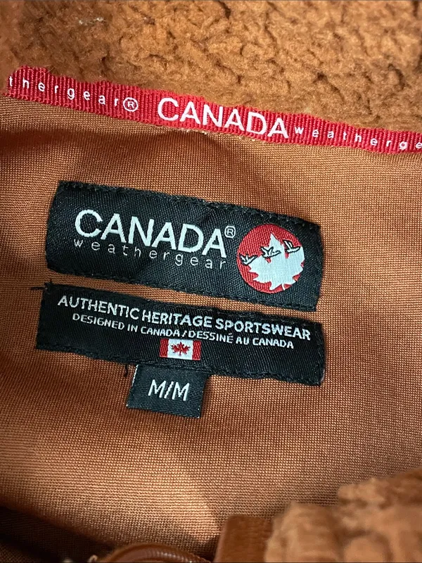 Canada Weather Gear Women’s Rust Star Sherpa Zip Jacket - Cozy Full-Zip - Image 6