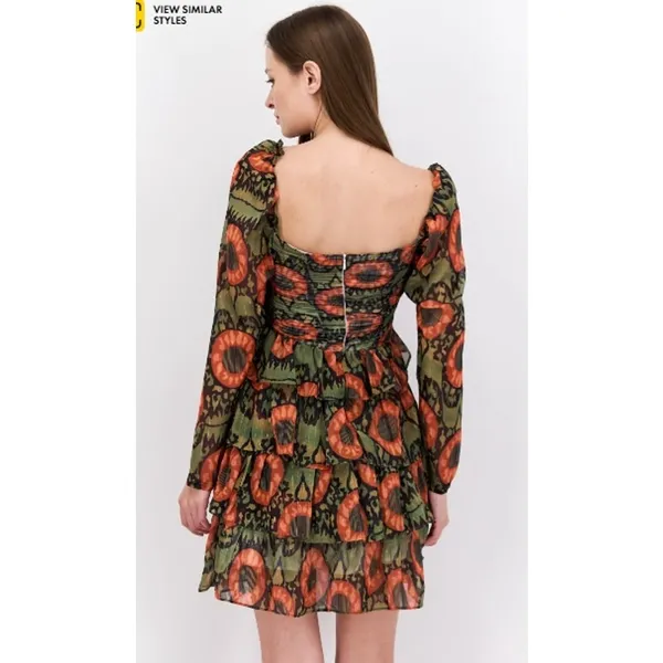 Beulah‎ Women Tiered Dress Size XS New with Tags - Image 2