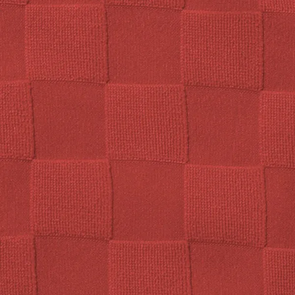 BERLOOK Red Jacquard Triangle Cross Back Bikini Top ONLY 46 - Image 9