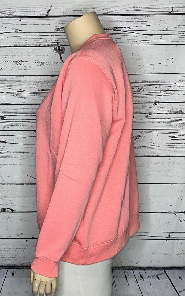 Starting Point NWT Size XL Pink Ultra Soft Fleece Lined Sweatshirt Top - Image 2
