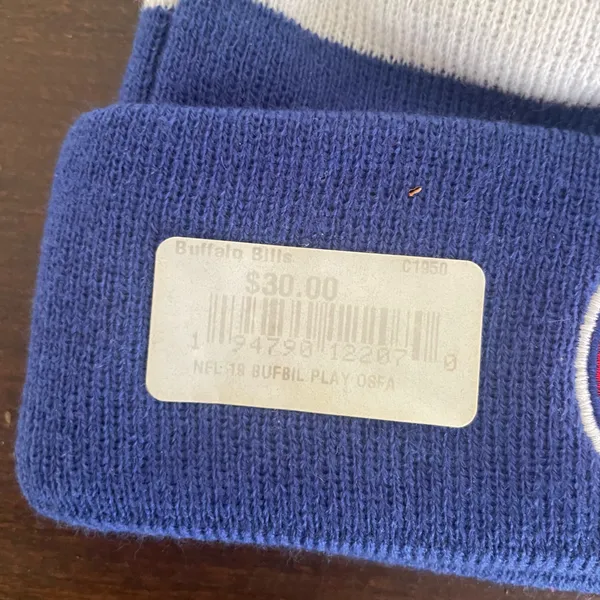 Buffalo Bills Unisex Beanie 2019 NFL Playoffs NWT - Image 2