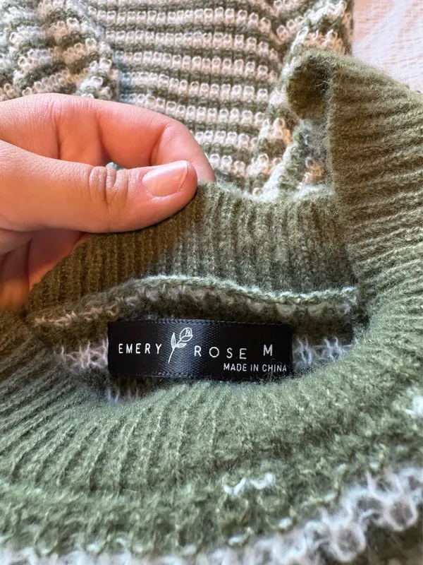 Emery Rose Shein Sweater - Image 3