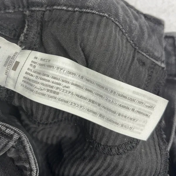 Abercrombie & Fitch The Skinny High Rise Jeans 24/00 Gray Stretch Denim - Image 8