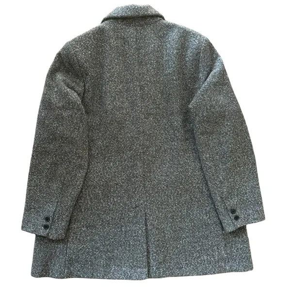 NWT Soft brushed oversized blazer in gray black size XL - Image 6