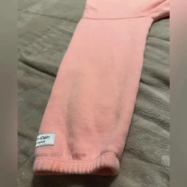 Calvin Klein Performance Sweatshirt Women’s Size 2X Adjustable Waist Pink - Image 7