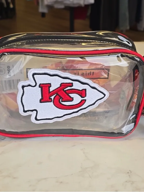 Kansas City Kids Clear Bag in Red - Image 2