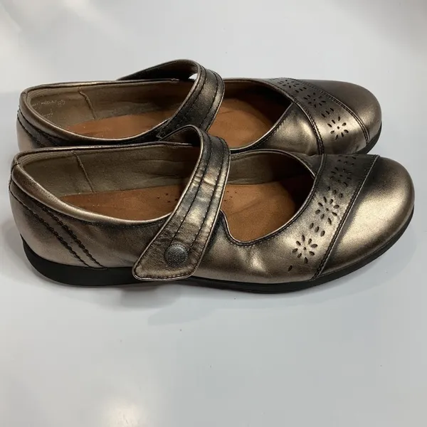 Rockport Daisey mary Jane Shoes‎ metallic bronze size 9.5 - Image 4