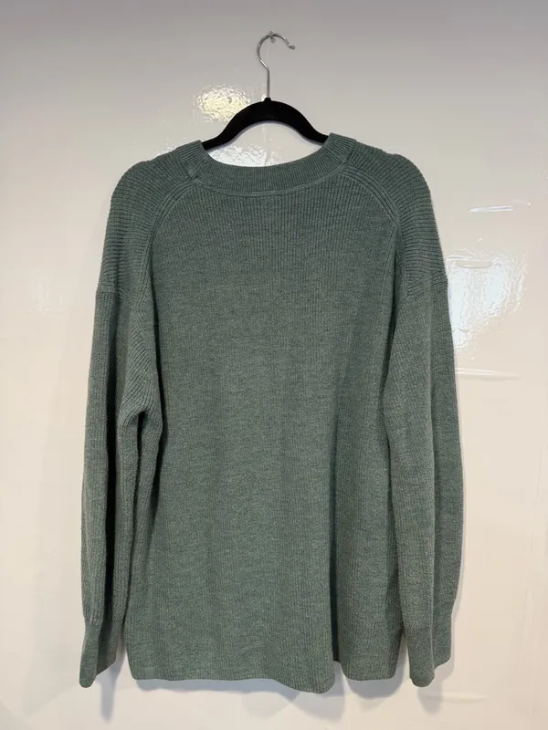 Tidewater Teal Lululemon knit crewneck‎ sweater - Image 3
