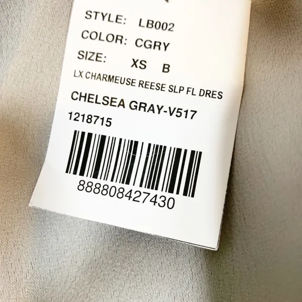 NEW Lovely Reese Sleeveless Satin Slip Maxi Dress Size XS - Image 9