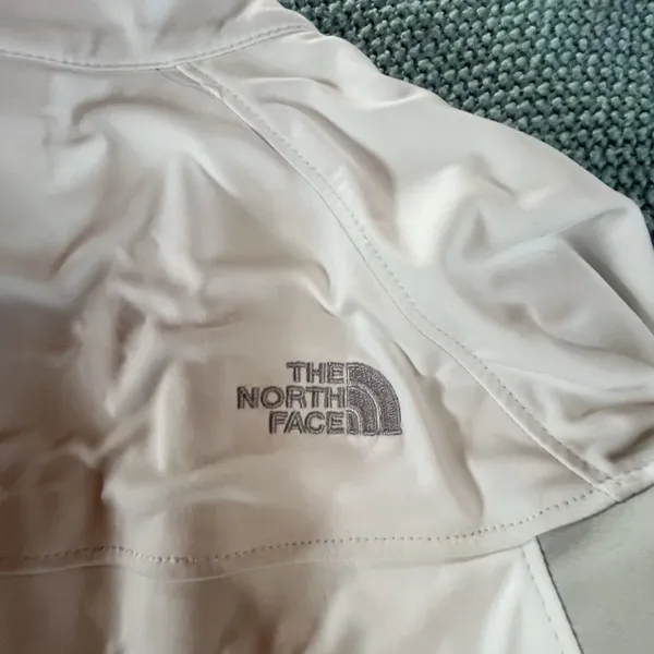 The North Face Women's Soft Shell Jacket White Gray Size S Windstopper EUC - Image 14