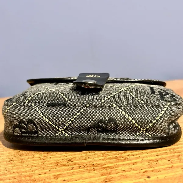 Dooney & Bourke Black and Gray Clutch - Image 5