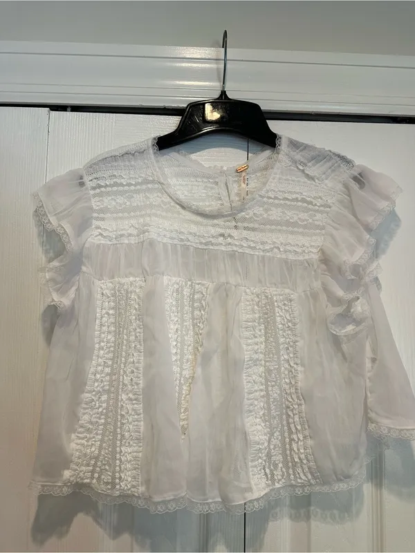 Free People Sun Drenched Blouse - Image 3