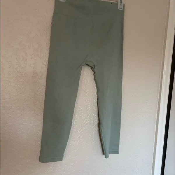 Garage Ribbed High-Waisted Leggings - Image 5