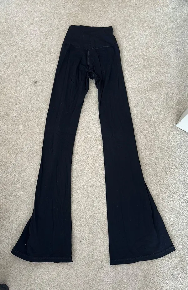 Flare Crossover Leggings - Image 2