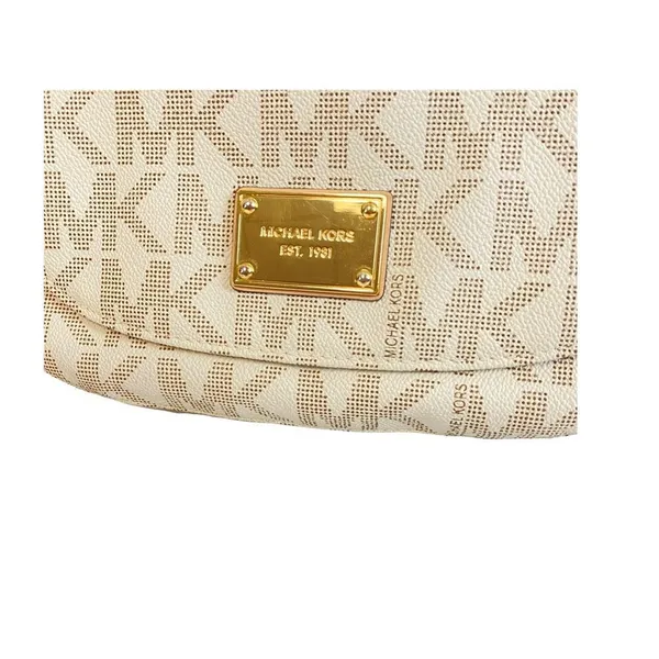 MICHAEL‎ KORS Hobo Shoulder Signature MK Handbag - Image 4