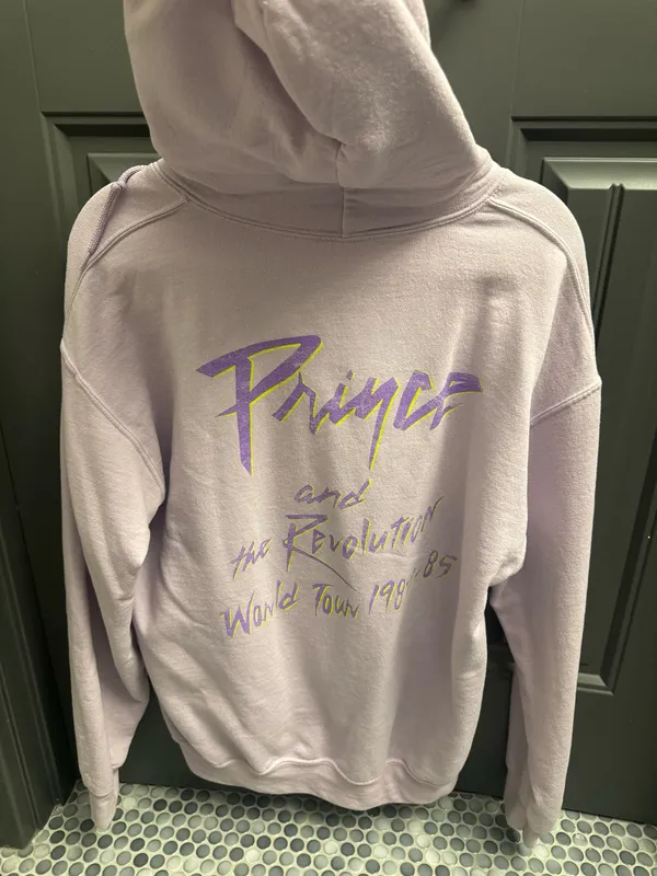 PRINCE Doves Cry Hoodie Sweatshirt Size M - Image 3