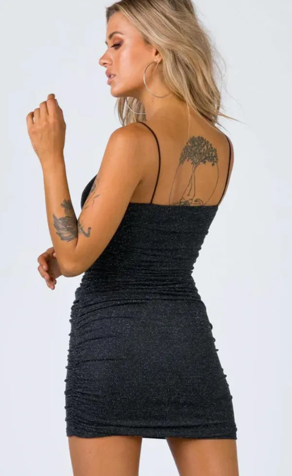 Princess Polly Black Dress - Image 2