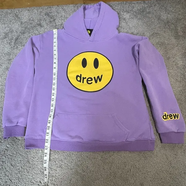 Drew House Lavender Mascot‎ Hoodie Size Small - Image 4